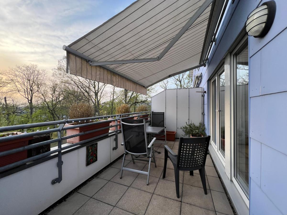 Maisonette Penthouse Fuer 8 Personen By Rabe - Free Netflix & Kostenloser Parkplatz & Grosse Terrasse カールスルーエ エクステリア 写真